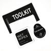 Kit de Ferramentas Auxiliares para Filme Pano de Limpeza Bolsa com Álcool Conjunto de Limpeza de Tela de Vidro Temperado Conjunto de Três Peças Atacado Frete Grátis