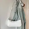 2026 Nova Bolsa Baguete Estilo Coreano de Nicho Bolsa de Ombro Texturizada Desgastada Feminina Bolsa de Mão para o Dia a Dia