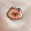 Adecuado para Soporte Magnético Magsafe, Anillo Hebilla Soporte de Teléfono con Airbag Lindo de Dibujos Animados, Accesorio Magnético de Escritorio