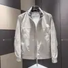 Chaqueta de Otoño para Hombre, Moderna, Corte Holgado, Talla Grande, Cuello Alto, Sencilla, Tendencia, Elegante, Parcheado, Cuadros, Chaqueta de Trabajo