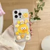 17 Fundas de Teléfono 3D de Resina Temáticas de Queso 16 Adecuadas para Apple 15 Pro Max 14 Transparente Anti-Caídas 13