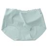 Bragas de Alas de Ángel Sin Costuras Algodón 7A Dobladillo Inferior de la Entrepierna Cintura Plegable Ropa Interior de Encaje para Mujer