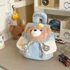 Mochila de Conejo de Peluche Linda Estilo Japonés Mochila Pequeña de Conejo Lolita para Niñas Mini Mochila Escolar de Dibujos Animados