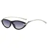 Gafas de Sol Cat Eye de Moda para Comercio Exterior Europeo y Americano Sensación de Alta Gama Mismo Estilo que las Celebridades de Internet INS 2026 Nuevas Gafas de Sol Ovaladas con Nudo de Cuerda