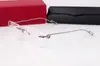 Nuevas Monturas de Gafas Sin Marco Kajia para Hombre, Monturas de Gafas para Miopía, Monturas de Gafas de Titanio Puro de Marco Completo Ultraligeras para Mujer, Monturas de Media Montura para Negocios