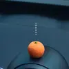 Estrella Naranja Brillante Pequeño Adorno de Coche Naranja Serie Sanadora Personalidad Creativa Decoración de Pantalla del Tablero