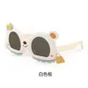 Nuevas Gafas de Sol Lindas de Oso para Niños y Niñas, Gafas de Sol para Tomar Fotos, Gafas de Sol Polarizadas de Silicona para Bebé, Modernas