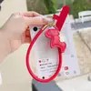 Cordão de Couro com Pingente de Pônei para Celular, Chaveiro Riqueza Rápida, Chaveiro Curto de Pulso para Ano Novo, Pingente de Bolsa, Atacado para Homens e Mulheres