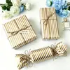 Papel de regalo de papel de pera a rayas azul bebé simple, forro de caja de avión, papel a prueba de humedad para ropa, papel de regalo para flores