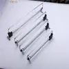 Perchero de Almacenamiento Telescópico de Tubo de Acero Inoxidable para Armario de Casa, Montaje Superior, Barra de Ropa de Empuje y Tirón Frontal, Ahorrador de Espacio