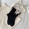 Calcetines Mujer Muñeca de Dibujos Animados Calcetines de Media Caña Otoño e Invierno Nuevos Calcetines Lindos Algodón de Doble Aguja Calcetines Deportivos Estilo Japonés Calcetines para Mujer