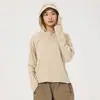 Ropa Original de Hilo con Protección Solar para Mujer 2026 Nuevo Modelo UPF50+ Ligera Transpirable Ala Ancha Desmontable Estilo Delgado Corte Holgado
