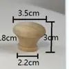 Venta al por mayor del fabricante Armario de Madera de Loto Mango de Hongo, Mango de Hongo de Madera Maciza, Mango de Madera de un Solo Agujero, Arte en Madera