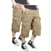 Amazon Pantalones Cortos Tácticos Versátiles de Verano para Hombre Estilo Europeo y Americano Ropa de Trabajo Pierna Recta Recortados Casuales En Stock Modernos