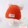 Dropshipping Chapéu de Bebê Outono e Inverno Masculino e Feminino Coreano Lã de Bebê Quente Proteção de Orelha Chapéu de Tricô Recém-nascido Criança Pequena