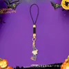 Pingente Caveira de Halloween Transfronteiriço Fantasma de Terror Bolsa de Abóbora Chaveiro de Metal Pingente Evento Pequeno Presente
