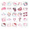 Pegatinas de Tatuaje de Gatito Dopamina de Moda en Stock, Lindas Pegatinas Decorativas Coloridas con Patrón de Gato Kt Transfronterizas Hechas a Medida