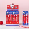 Bolígrafo de Gel Sanrio Bolígrafo de Gel Hello Kitty Bolígrafo de Pregunta con Punta de Pincel Específico para Estudiantes Negro Suave Punta St Bolígrafo de Presión Aprendizaje