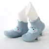 Sapatos de Chão para Crianças Sapatos e Meias de Bebê Conjunto de Meias para Crianças Pequenas Base Antiderrapante Base Macia Meias para Chão de Interior Meias de Bebê Primavera Verão