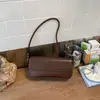 Bolsa de Ombro Casual e Estilosa de Alto Valor Estético Simples Nova Chegada Verão 2026 Bolsa Transversal Moda Cor Sólida Pequena Quadrada de Axila