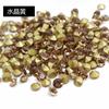 Ventas Directas de Fábrica de Diamantes Aaa de Comercio Nacional, Diamantes de Cristal de Vidrio Redondos Coloridos de Fondo Puntiagudo, Pedrería, Accesorios para Joyería y Ropa DIY