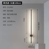 Lámpara de pared para dormitorio, lámpara de noche, simple, moderna, minimalista, línea, sala de estar, sofá, fondo, pared, pasillo, escalera, lámpara