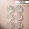 Pegatina anticolisión para manija de puerta, almohadilla silenciosa de silicona, pegatina para puerta de refrigerador, tope de puerta, dispositivo anticolisión, pegatina de pared de partículas para detrás de las puertas de los armarios