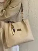Yuezhi 2026 Verano Nueva Moda Estilo Coreano Retro Casual Bolso para el Día a Día Bolso Tote de Gran Capacidad Bolso de Hombro Versátil