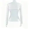 Direto da Fábrica Xale de Proteção Solar Feminino Esportivo Manga Longa Curta Jaqueta Yoga Fitness Bolero Fino Manga Raglã
