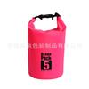 Bolsa impermeable 5L de suministro directo en stock/naranja. Negro. Amarillo. Azul. Rosa. Bolsa tipo cubo impermeable verde para exteriores/