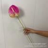 3D pequeno vermelho Palma mão-sentimento adesivo de impressão de flor artificial fábrica atacado casamento casamento hotel decoração material de flor com flor