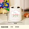 Celebridad de Internet Lujo Ligero Sala de Estar Dormitorio Baño Basura Pequeño Fresco Creativo Flor Doble Capa Basura Hogar Simple