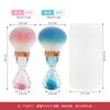Cepillo para polvo de uñas nuevo transfronterizo cepillo de limpieza de cabeza grande copa de vino reloj de arena pelo suave herramientas de belleza para limpiar polvo