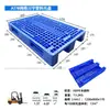 Paletas de Plástico con Patrón de Rejilla para Logística, Azules, Hechas de Material Nuevo, Especializadas para Tubos de Acero, Paletas de Plástico para Estanterías, Al por Mayor