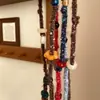 Colar Flor Redonda de Corda de Algodão Resinado Moda Coreana Corrente de Clavícula Única Temperamento Joia Versátil de Alta Qualidade Atacado