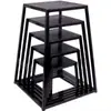 Pedal de rebote para fitness, gimnasio, rebote, entrenamiento de fuerza explosiva, variedad de deportes, plataforma de fitness físico, taburete para saltar, caja de salto progresiva