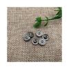 Venta al por mayor del fabricante Pantalones de piel de vaca Clavos de esquina 10 mm Metal Pesca Clavos negros para croquetas Accesorios de ropa Remaches Remaches retro