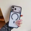 Capa Magnética Semitransparente para iPhone 18 Pro Max Apple 17 Toque de Pele Fosca Capa Protetora Transfronteiriça
