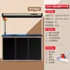 Gran acuario de pie modelo nuevo para la sala de estar, no requiere cambio de agua, pecera para peces dorados de uso doméstico con filtración y oxigenación integradas
