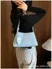 Bolso de axila tejido de textura nicho estilo francés transfronterizo para mujer, nuevo bolso de mano de moda 2026 para salir, bolso de hombro para el trabajo