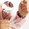 Mangas Desechables, Impermeables, a Prueba de Aceite, Resistentes a las Manchas, Resistentes al Desgaste, Mangas de PE Extendidas y Engrosadas, Mangas Protectoras para Uso Doméstico, para Salones de Uñas