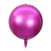 Ventas Directas Transfronterizas Globos Redondos de Papel de Aluminio 4D de 50 Pulgadas 60 Pulgadas 22 Pulgadas Tema de Cumpleaños Fiesta Globos Decorativos de Papel de Aluminio