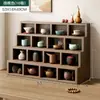 Suporte para Xícaras de Chá, Suporte de Armazenamento para Conjunto de Chá, Organizador de Mesa, Prateleira de Exibição Multiuso, Pequeno Suporte de Exibição, Suporte para Bule de Chá, Suporte de Exibição para Bule de Chá de Argila Roxa