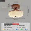 Nueva Lámpara de Techo para Dormitorio Estilo Retro Francés Dormitorio Principal Vintage Lujo de Gama Alta Iluminación para Estudio Comedor Balcón Pasillo