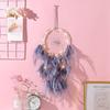 Atrapasueños de estilo indio nuevo, carillón de viento de plumas, decoración colgante, adorno para habitación, regalo creativo, decoración soñadora de estilo americano