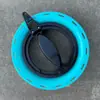 La pequeña rueda roja de plástico para cometa también se puede usar para flotar en el cielo. El globo de pulpo para muñeca está disponible en muchas especificaciones y es práctico