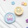 Cabeza de Sello de Cera Yaqi con Diseños de Oso de Dibujos Animados y Gato Mary, Sello Decorativo para Diarios y Regalos, Cabeza de Latón