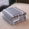 Colchón de invierno para dormitorio de estudiantes, tatami grueso, plegable, con parte superior e inferior curvada, individual, doble, suave y fino.