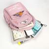Mochila Escolar Transfronteriza para Estudiantes Mochila Escolar para Estudiantes de Secundaria con Protección de Cresta para Reducción de Carga Gran Capacidad 2023 Nueva Mochila para Estudiantes de Preparatoria