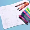 Plantilla de Periódico Escrito a Mano para Alumnos Daquan Semiacabado Papel a3 Día del Maestro Día Nacional Festival de Mitad de Otoño Infantil a4 Borrador con Líneas Festival